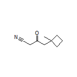 4-(1-Methylcyclobutyl)-3-oxobutanenitrile