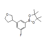 3-Fluoro-5-(tetrahydrofuran-3-yl)phenylboronic Acid Pinacol Ester