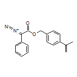 4-(Prop-1-en-2-yl)benzyl 2-Diazo-2-phenylacetate