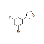 3-(3-Bromo-5-fluorophenyl)tetrahydrofuran