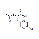 (S)-2-(Acetylthio)-3-(4-chlorophenyl)propanoic Acid