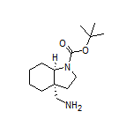 rel-[(3aR,7aR)-1-Boc-octahydro-1H-indol-3a-yl]methanamine