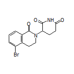 3-[5-Bromo-1-oxo-3,4-dihydroisoquinolin-2(1H)-yl]piperidine-2,6-dione