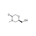 (R)-6-(Hydroxymethyl)-4-methylmorpholin-3-one