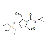 1-Boc-3-[(triethylsilyl)oxy]pyrrolidine-2,5-dicarbaldehyde