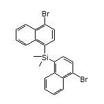 Bis(4-bromo-1-naphthyl)dimethylsilane