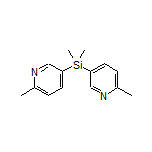 Dimethylbis(6-methyl-3-pyridyl)silane