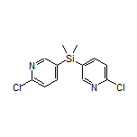 Bis(6-chloro-3-pyridyl)dimethylsilane