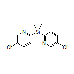 Bis(5-chloro-2-pyridyl)dimethylsilane
