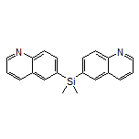 Dimethyldi(6-quinolyl)silane
