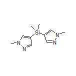 Dimethylbis(1-methyl-4-pyrazolyl)silane