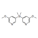 Bis(5-methoxy-3-pyridyl)dimethylsilane