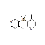 Dimethylbis(4-methyl-3-pyridyl)silane