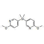 Bis(6-methoxy-3-pyridyl)dimethylsilane