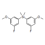 Bis(3-fluoro-5-methoxyphenyl)dimethylsilane