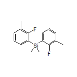 Bis(2-fluoro-3-methylphenyl)dimethylsilane