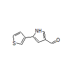 5-(Thiophen-3-yl)-1H-pyrrole-3-carbaldehyde