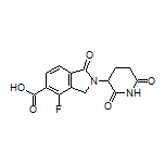 2-(2,6-Dioxopiperidin-3-yl)-4-fluoro-1-oxoisoindoline-5-carboxylic Acid