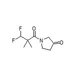 1-(3,3-Difluoro-2,2-dimethylpropanoyl)pyrrolidin-3-one