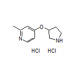 2-Methyl-4-(pyrrolidin-3-yloxy)pyridine Dihydrochloride