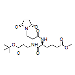 Methyl (S)-6-[[3-(tert-Butoxy)-3-oxopropyl]amino]-5-[3-(2,5-dioxo-2,5-dihydro-1-pyrrolyl)propanamido]-6-oxohexanoate