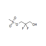 2,2-difluoro-3-hydroxypropyl methanesulfonate