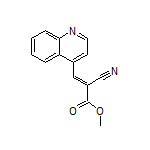 Methyl (E)-2-Cyano-3-(quinolin-4-yl)acrylate