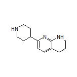7-(4-Piperidyl)-1,2,3,4-tetrahydro-1,8-naphthyridine