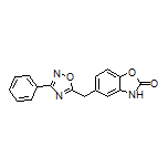 5-[(3-Phenyl-1,2,4-oxadiazol-5-yl)methyl]benzo[d]oxazol-2(3H)-one