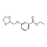 Ethyl 3-[(1,3-dioxolan-2-yl)methoxy]benzoate
