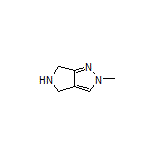 2-Methyl-2,4,5,6-tetrahydropyrrolo[3,4-c]pyrazole