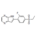 6-[4-(Ethylsulfonyl)-2-fluorophenyl]-5H-pyrrolo[2,3-b]pyrazine