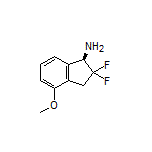 (R)-2,2-Difluoro-4-methoxy-2,3-dihydro-1H-inden-1-amine