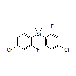 Bis(4-chloro-2-fluorophenyl)dimethylsilane