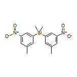 Dimethylbis(3-methyl-5-nitrophenyl)silane