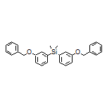 Bis[3-(benzyloxy)phenyl]dimethylsilane