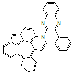1-(3-Phenylquinoxalin-2-yl)-1H-dibenzo[3,4:5,6]azuleno[7,8,1-def]quinoline
