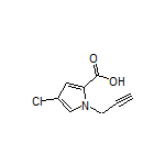 4-Chloro-1-(prop-2-yn-1-yl)-1H-pyrrole-2-carboxylic Acid