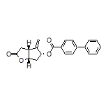 (3aR,5R,6aS)-4-Methylene-2-oxohexahydro-2H-cyclopenta[b]furan-5-yl [1,1’-Biphenyl]-4-carboxylate