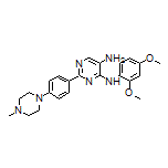 N4-(2,4-Dimethoxyphenyl)-2-[4-(4-methyl-1-piperazinyl)phenyl]pyrimidine-4,5-diamine