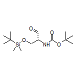 (R)-2-(Boc-amino)-3-[(tert-butyldimethylsilyl)oxy]propanal