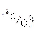 1-Chloro-4-[(4-nitrophenyl)sulfonyl]-2-(trifluoromethyl)benzene
