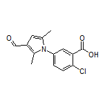 2-Chloro-5-(3-formyl-2,5-dimethyl-1H-pyrrol-1-yl)benzoic Acid