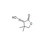 3-(Hydroxyimino)-4,4-dimethyldihydrofuran-2(3H)-one