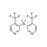 Dimethylbis[4-(trifluoromethyl)-3-pyridyl]silane