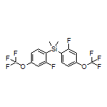 Bis[2-fluoro-4-(trifluoromethoxy)phenyl]dimethylsilane
