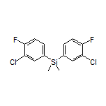 Bis(3-chloro-4-fluorophenyl)dimethylsilane