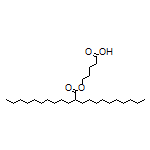 5-((2-Decyldodecanoyl)oxy)pentanoic Acid