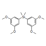 Bis(3,5-dimethoxyphenyl)dimethylsilane