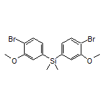 Bis(4-bromo-3-methoxyphenyl)dimethylsilane